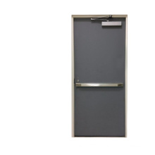 standard 90min fire resistant time for fire exit door with double opening